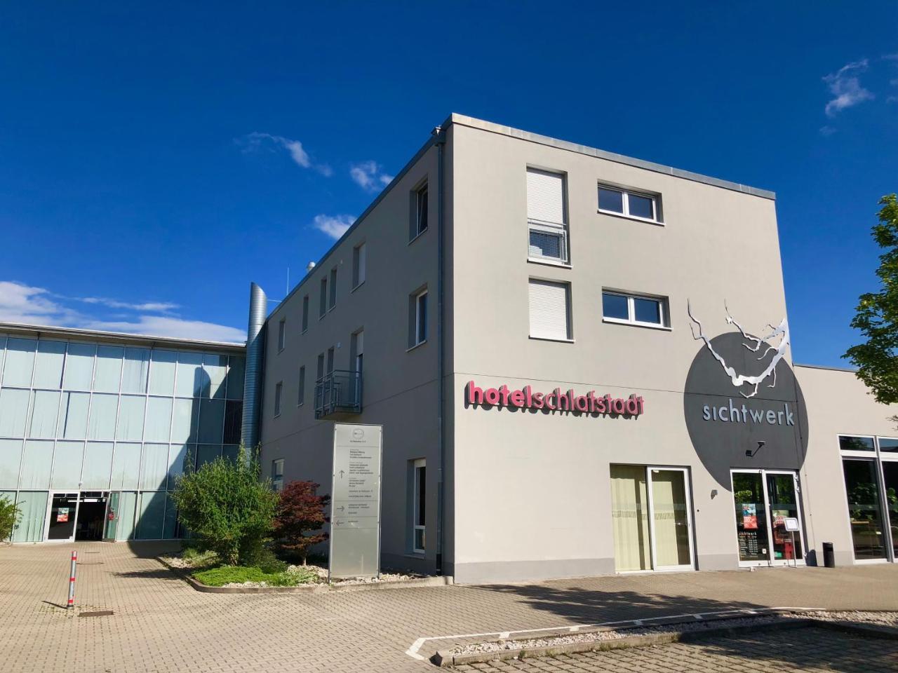 Hotel Schlafstadt Eimeldingen Buitenkant foto